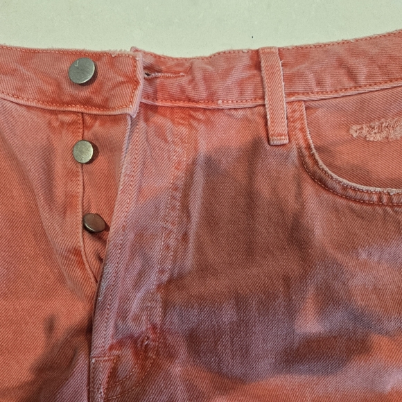 J Brand Gracie High Rise Shorts in Glowing Blossom - Picture 7 of 10